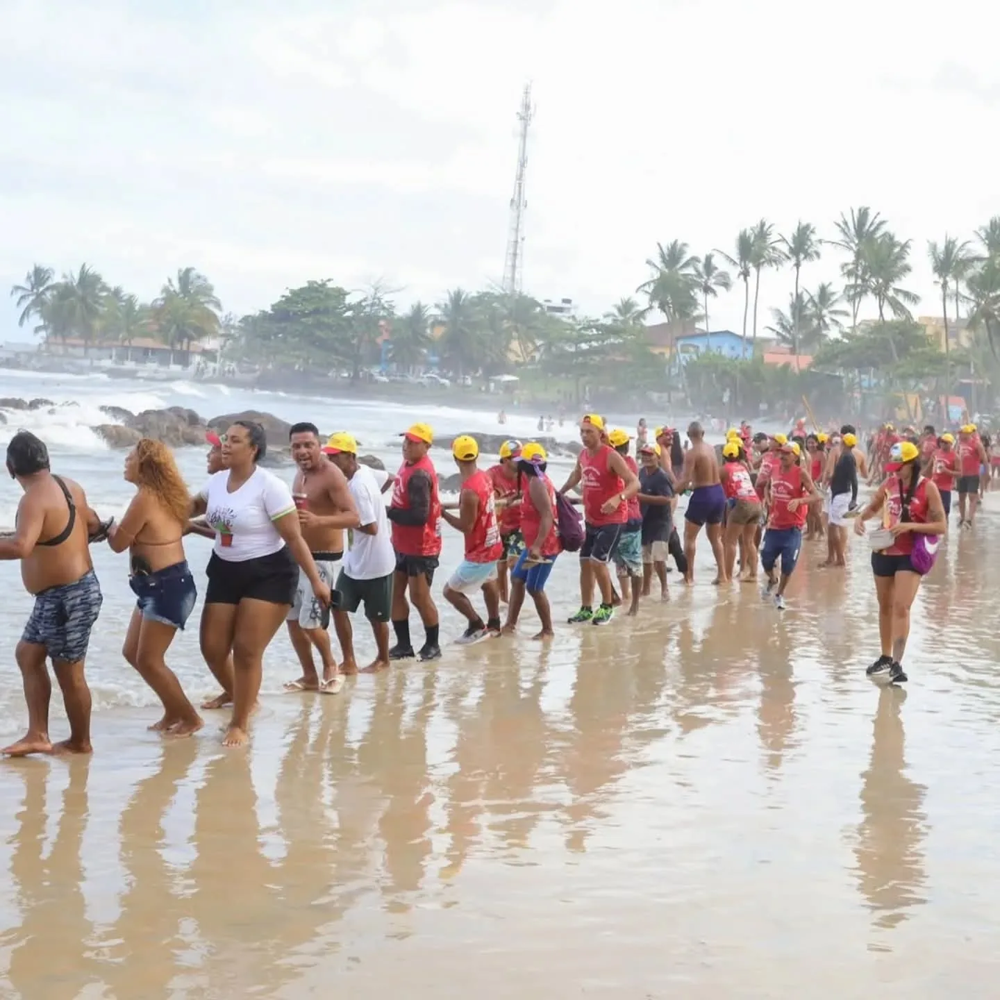 Puxada do Mastro de São Sebastião, importante festa tupinambá e patrimônio imaterial do litoral sul da Bahia