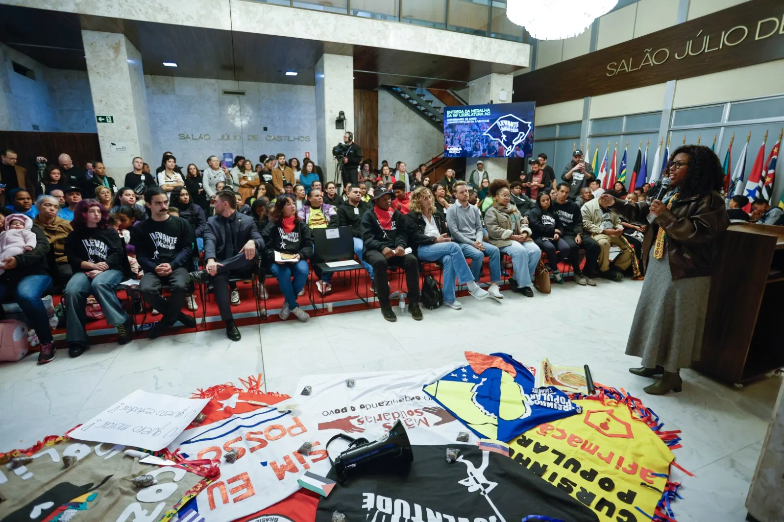 Solenidade foi marcada pela emoção e homenagem a Ronaldo Schaeffer, o Ronaldão, falecido aos 43 anos: “um lutador do povo, da juventude e das periferias brasileiras”