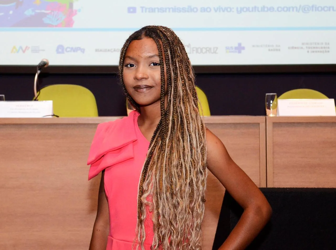 Estudante Larissa Sofia Silva conquistou o 1º lugar do concurso Portinho Livre em 2025