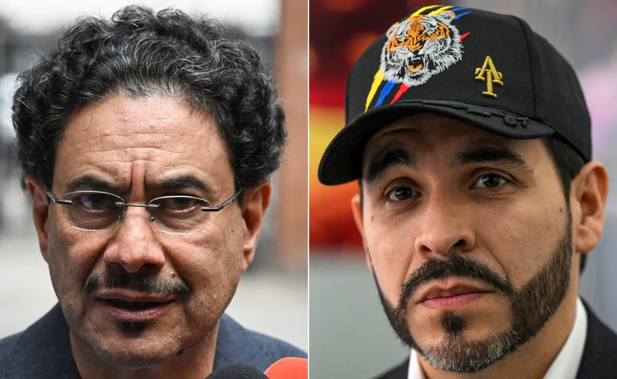 Iván Cepeda e Abelardo de La Espriella, candidatos à presidência da Colômbia