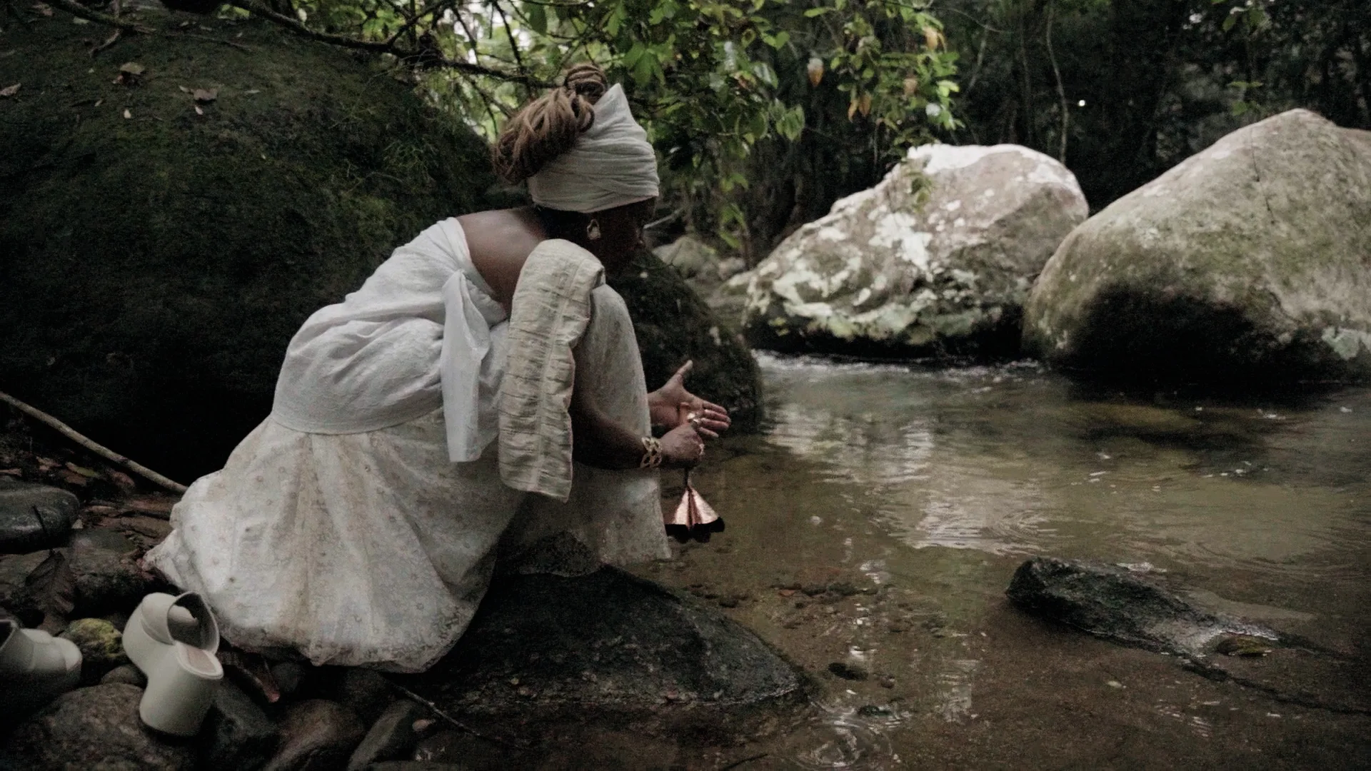 Eloiza Lourenço é makota do terreiro Ilé Àsé Omo Guian Ati Oya e Aldeia Caboclo Tupinambá, em Ilhabela (SP)