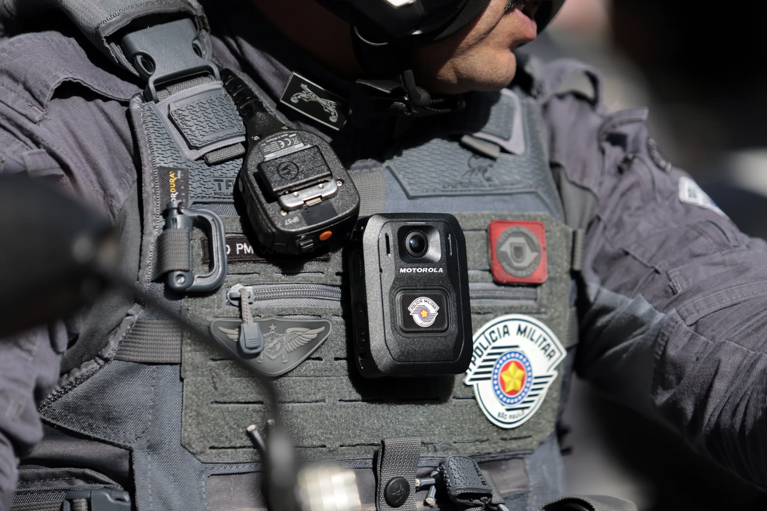 Câmaras corporais garantem legalidade de ações e protegem cidadãos de eventuais abusos