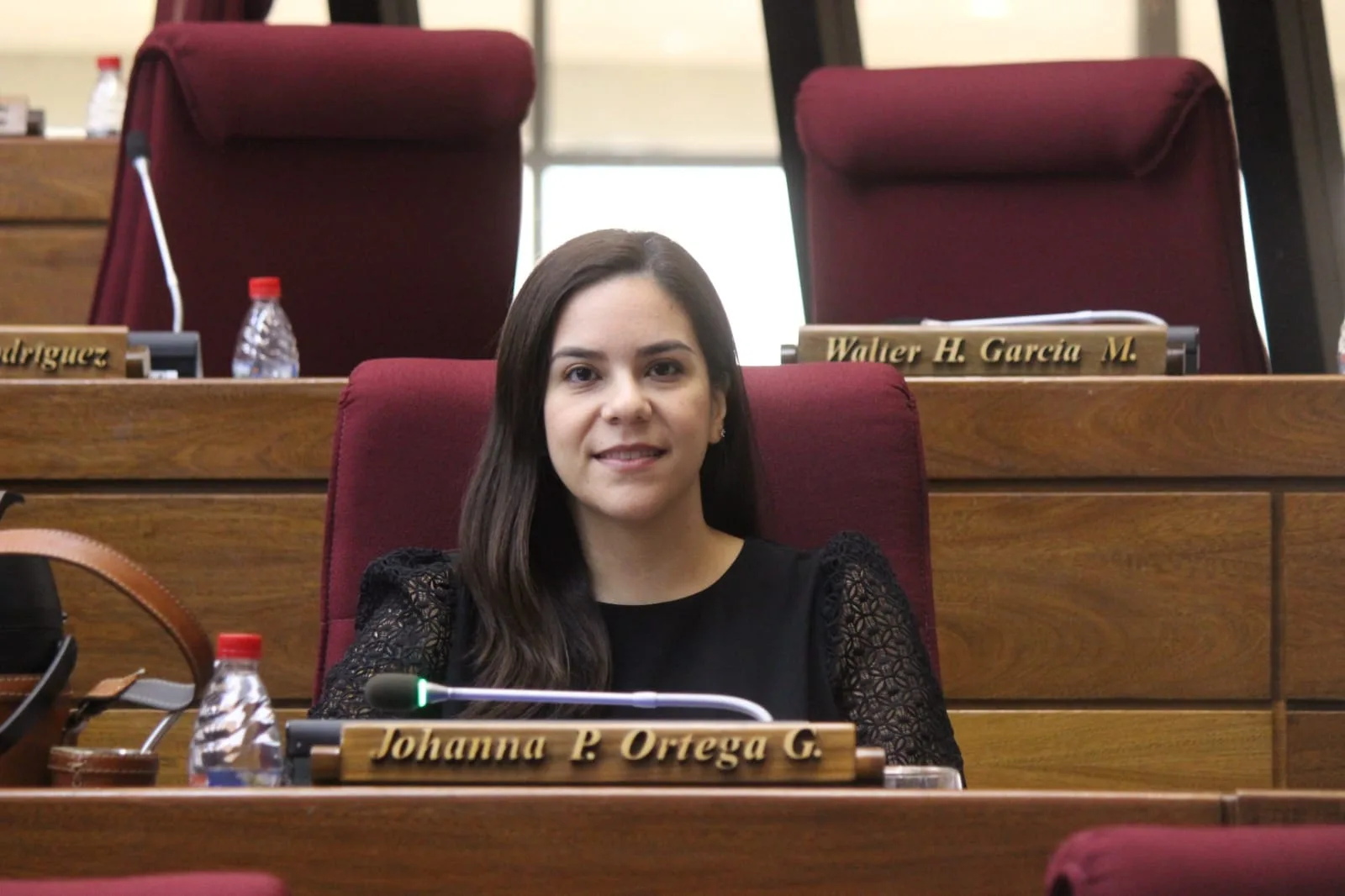 A deputada federal paraguaia Johanna Ortega