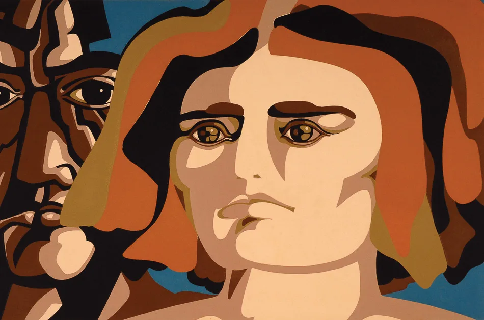 José Venturelli (Chile), Serigrafía, 1970, edição 15/90. 260 x 430 mm. Cortesia da Casa de las Américas (Cuba).