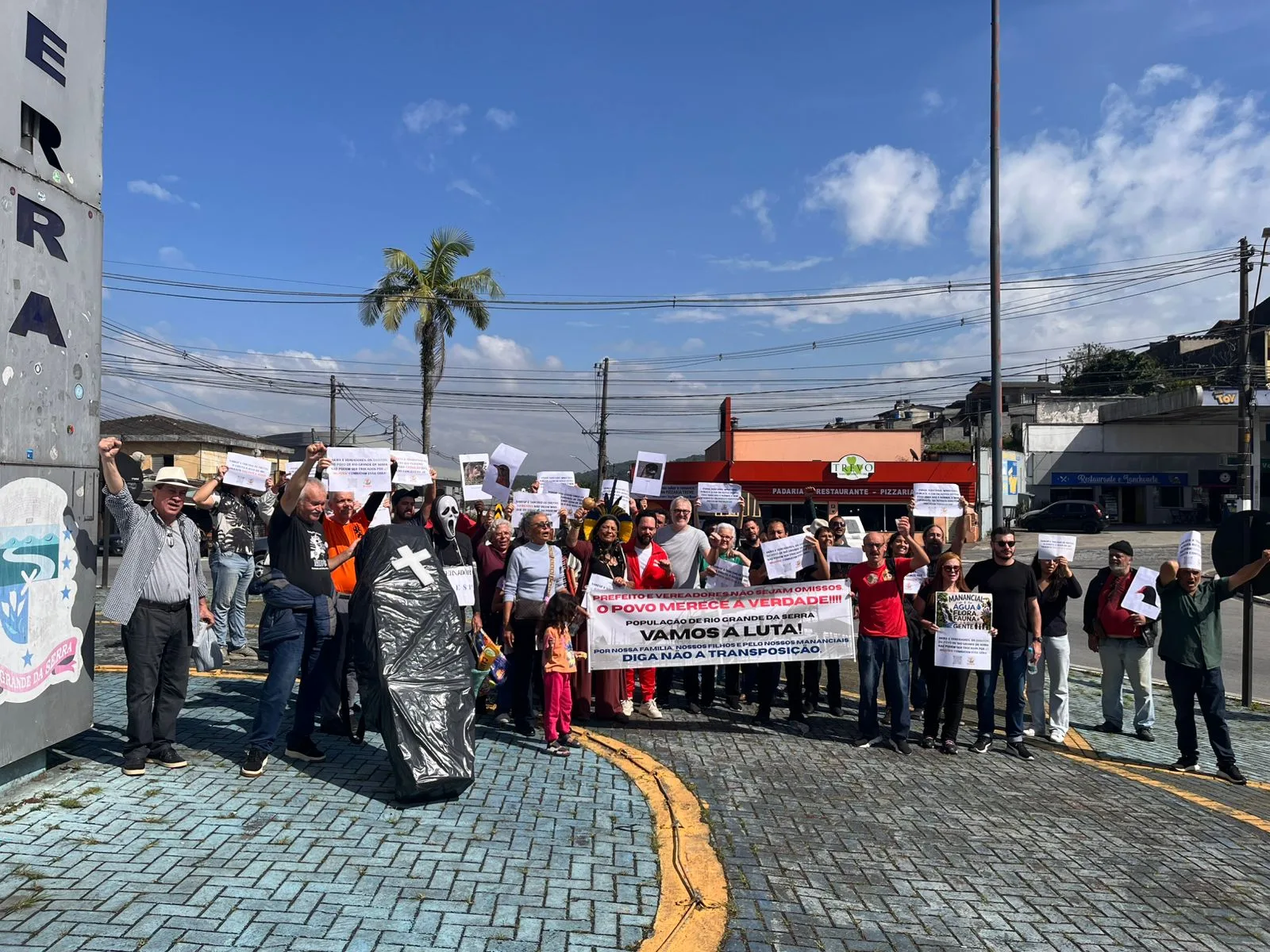 protesto sabesp billings rio grande da serra