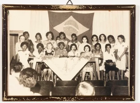 Laudelina na Posse da Diretoria da Associação das Empregadas Domésticas de Campinas, Campinas, São Paulo, 5 de julho de 1962. Fotografia analógica / Autoria não identificada. Acervo Sindicato das Trabalhadoras Domésticas de Campinas