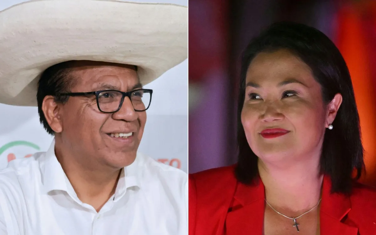 Roberto Sanchez e Keiko Fujimori disputam o comando do governo pelos próximos cinco anos