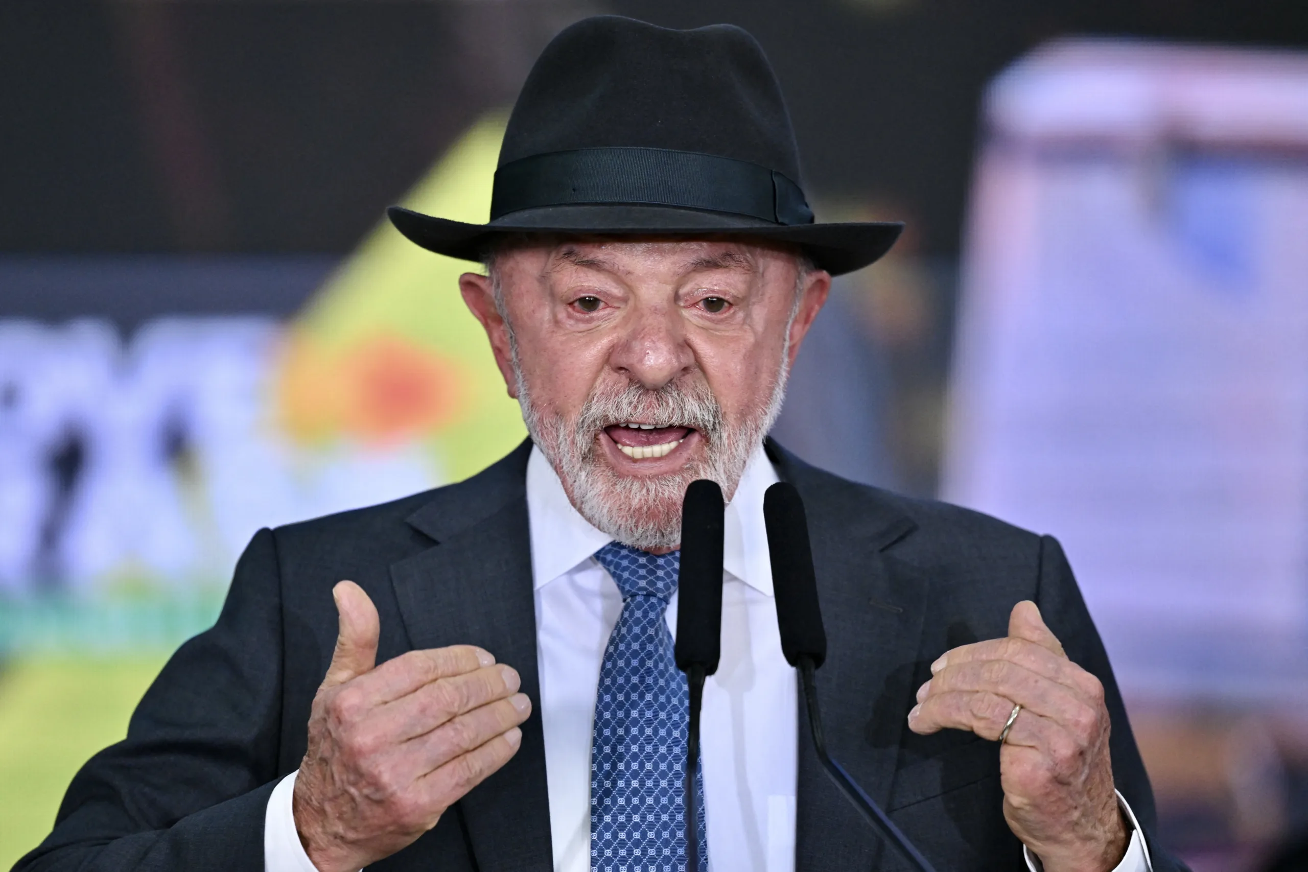 O presidente Luiz Inácio Lula da Silva