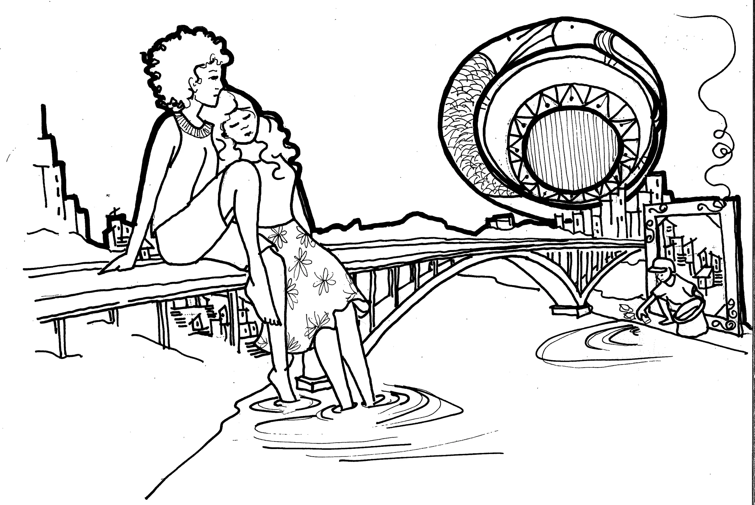 Ilustração de Cecilia Angileli, UNILA, 2026