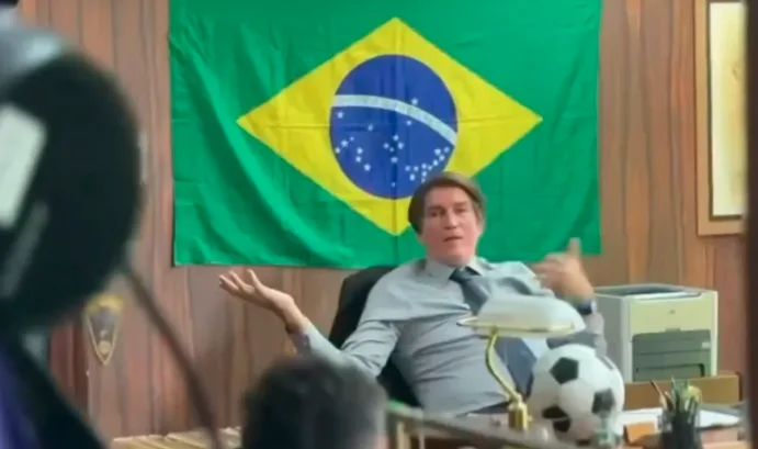 Cena de 'Dark Horse', filme inspirado em Jair Bolsonaro que teve Daniel Vorcaro como financiador