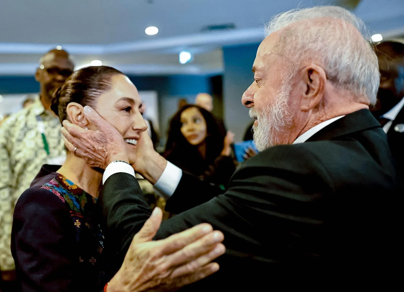Claudia Sheinbaum e Luiz Inácio Lula da Silva
