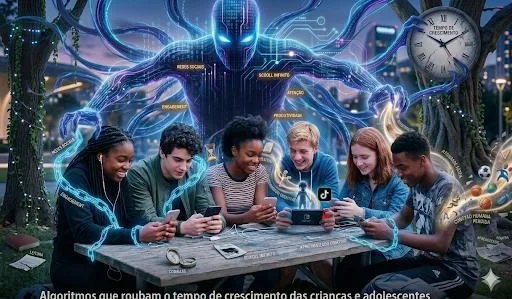 Ilustrar artigo. Imagem gerada por Gemini pela autora Dindara Rocha