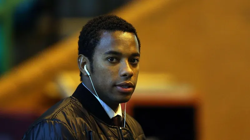 O ex-jogador da seleção brasileira, Robson de Souza, o Robinho