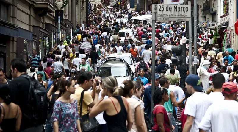 São Paulo ainda é o estado com o maior número de habitantes, cerca de 45,9 milhões | Crédito: Marcelo Camargo/Agência Brasil