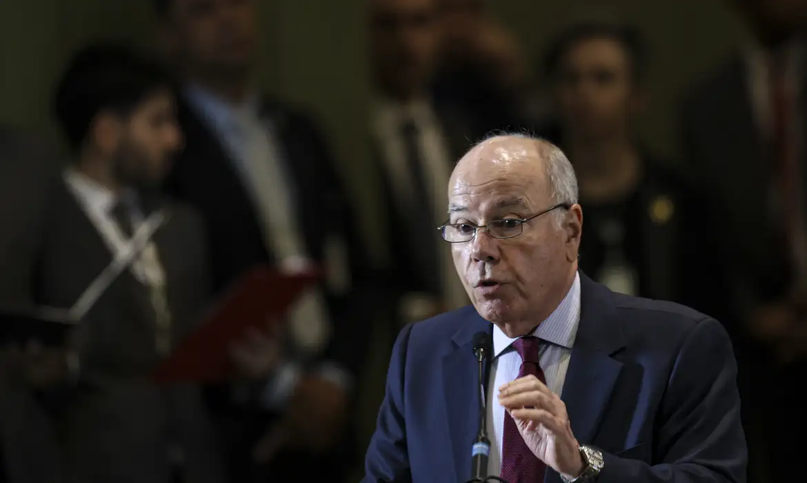O ministro das Relações Exteriores, Mauro Vieira