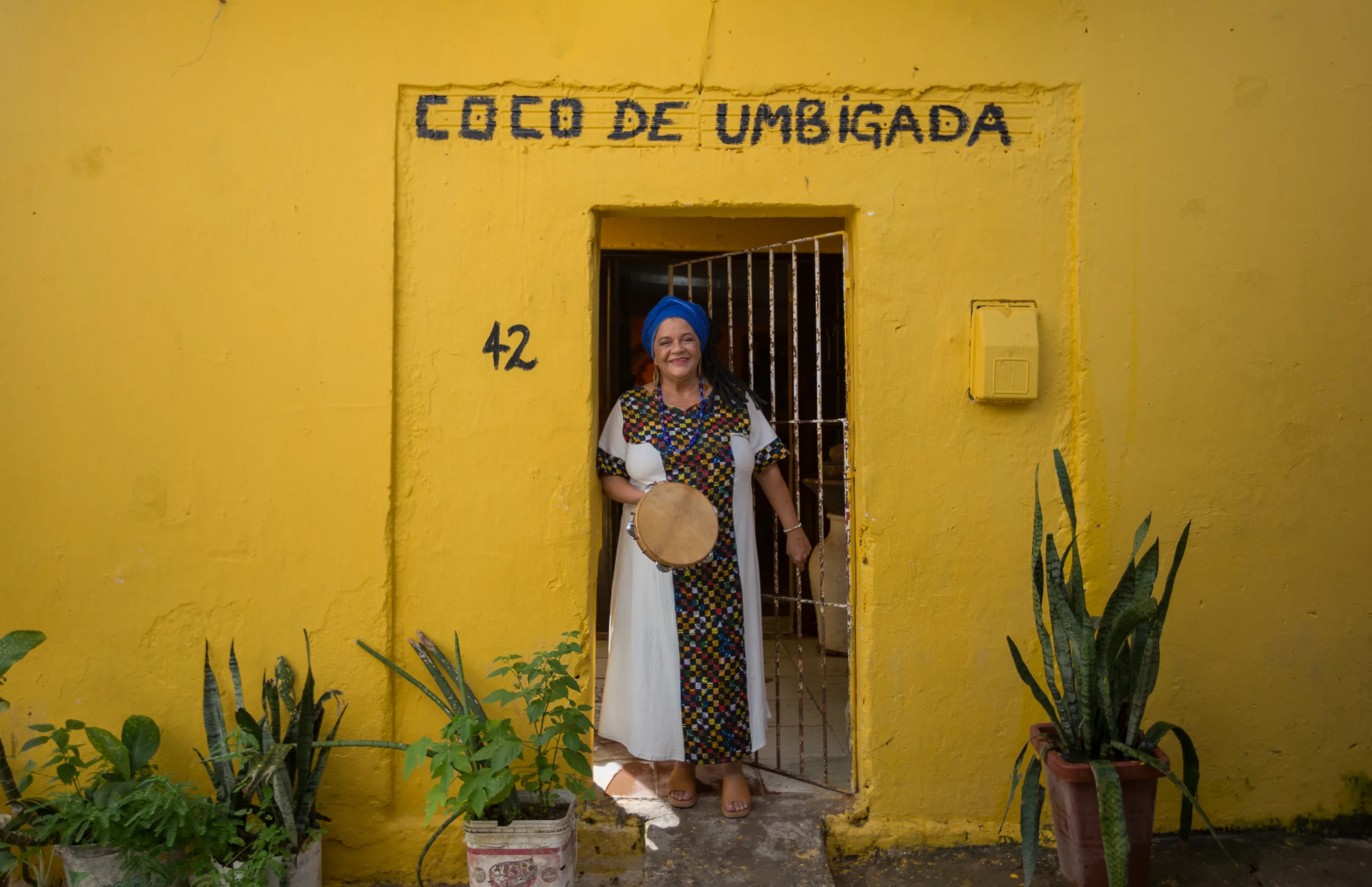 Coco de Umbigada é comandado por Mãe Beth de Oxum e Mestre Quinho