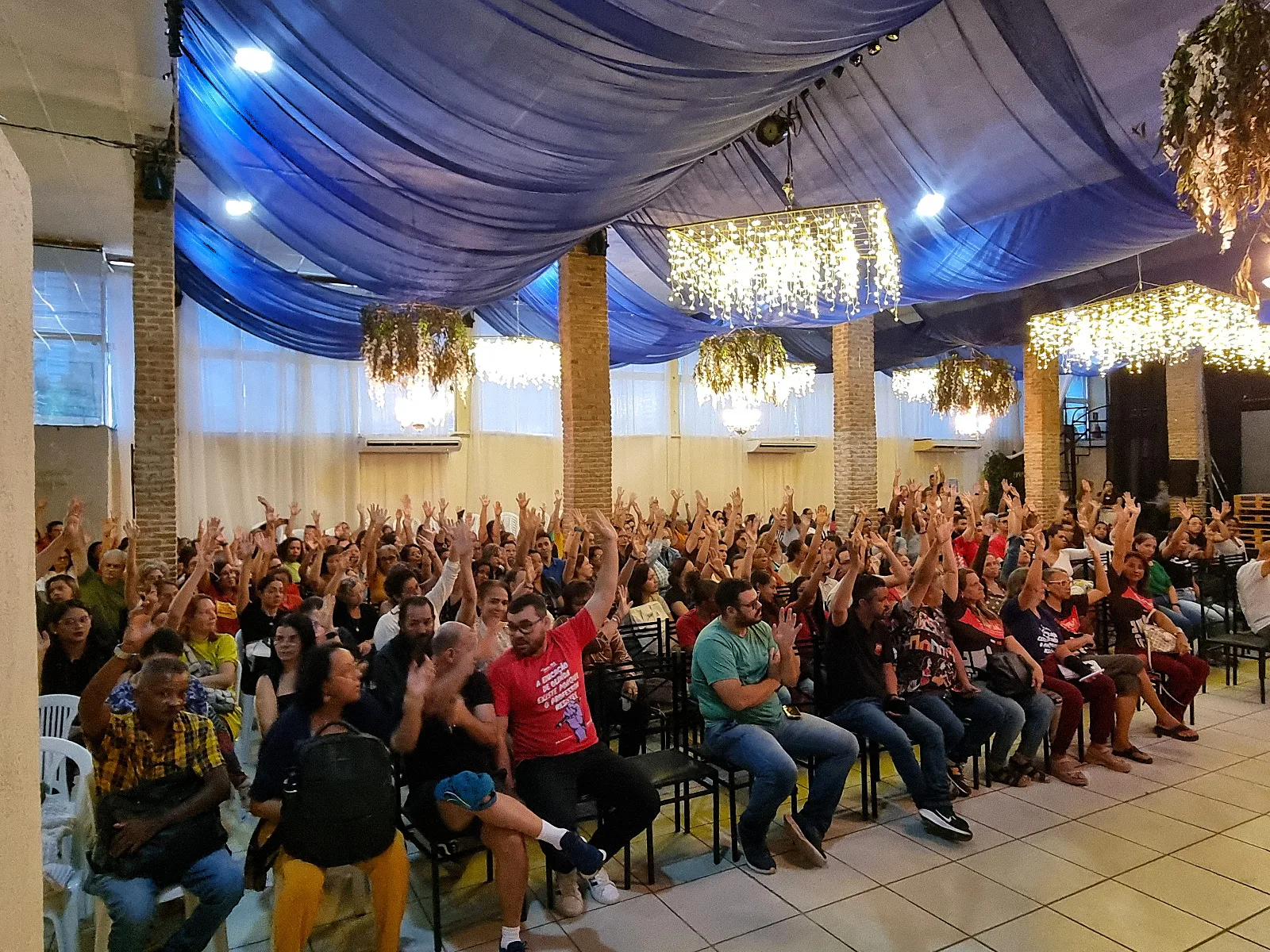 Assembleia do sindicato dos professores de Olinda (Sinpmol)
