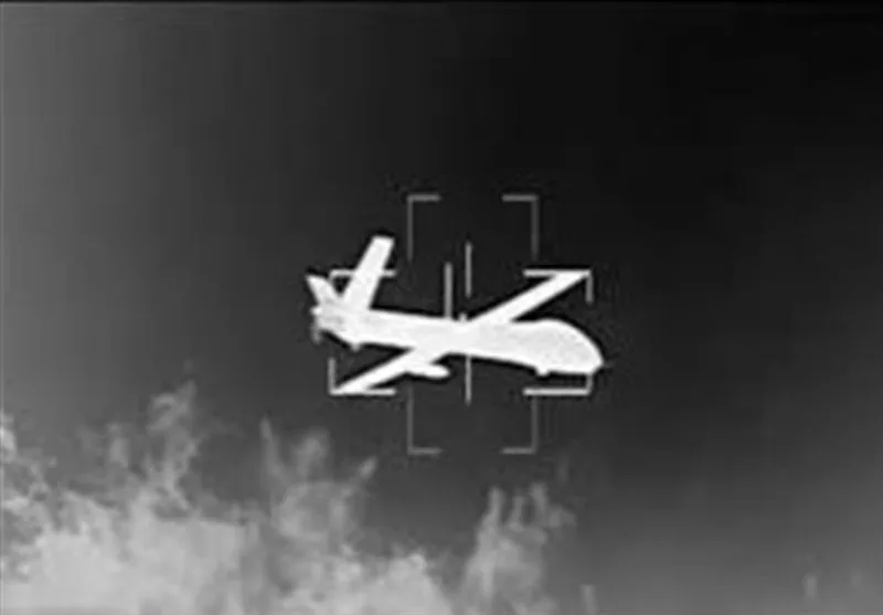 Imagem mostra o momento em que as forças de defesa aérea do Irã abateram um drone americano MQ-9 invasor sobre a província de Bushehr durante confrontos aéreos no Estreito de Ormuz