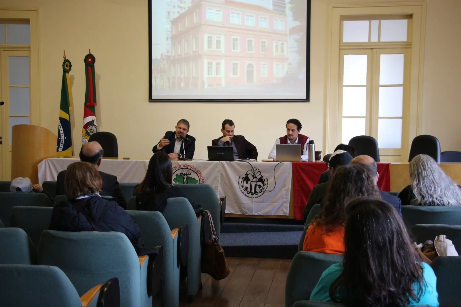 Audiência pública de encerramento da missão do Conselho Nacional dos Direitos Humanos (CNDH) foi realizada em Porto Alegre após cinco dias de visitas a comunidades da Região Metropolitana de Porto Alegre e do Vale do Taquari
